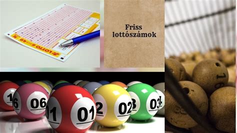 Lottószámok FRISS .